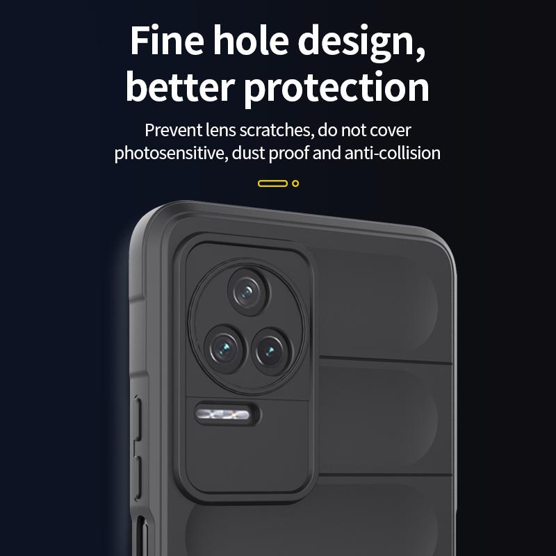 Shockproof Phone Case For Xiaomi Poco X7 Pro Anti-Slip Soft TPU Silicone Phone Back Cover Poco X7 Pro Case For Poco X7 Pro Case