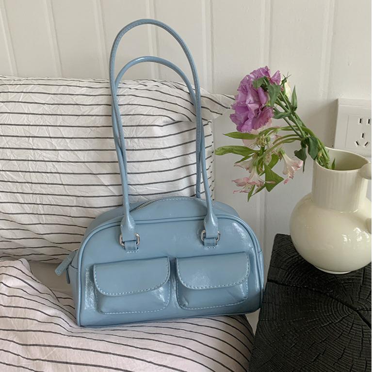 2025 Модная женская универсальная сумка - Лето и осень в корейском стиле Маленькая квадратная сумка через плечо