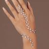 1PC Women's Fashion Trendy Leaf Bracelet Zircon Accessories Suitable for Date, Party, Festival Gifts-0203