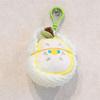Creative Fruit Pendant Watermelon Durian Plush Toy Cute Fruit Keychain Bag Pendant Doll Back
