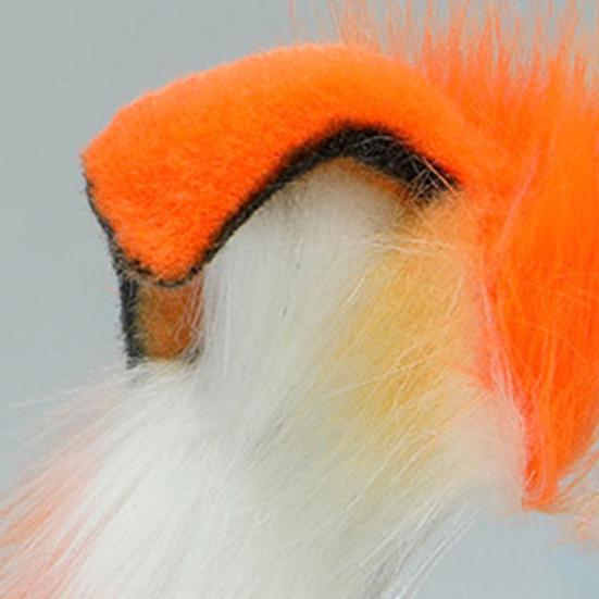 Плюшевая повязка на голову с искусственными ушками животных, вечерние косплей, Хэллоуин, обруч для волос ручной работы из плюшевой ткани, эластичная рамка, повязка на голову с искусственными лисьими ушками