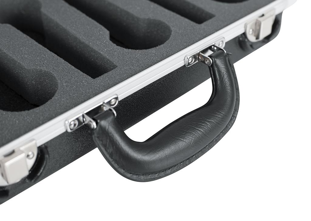 GATOR Microphone Case PE Hard GM-6-PE Black