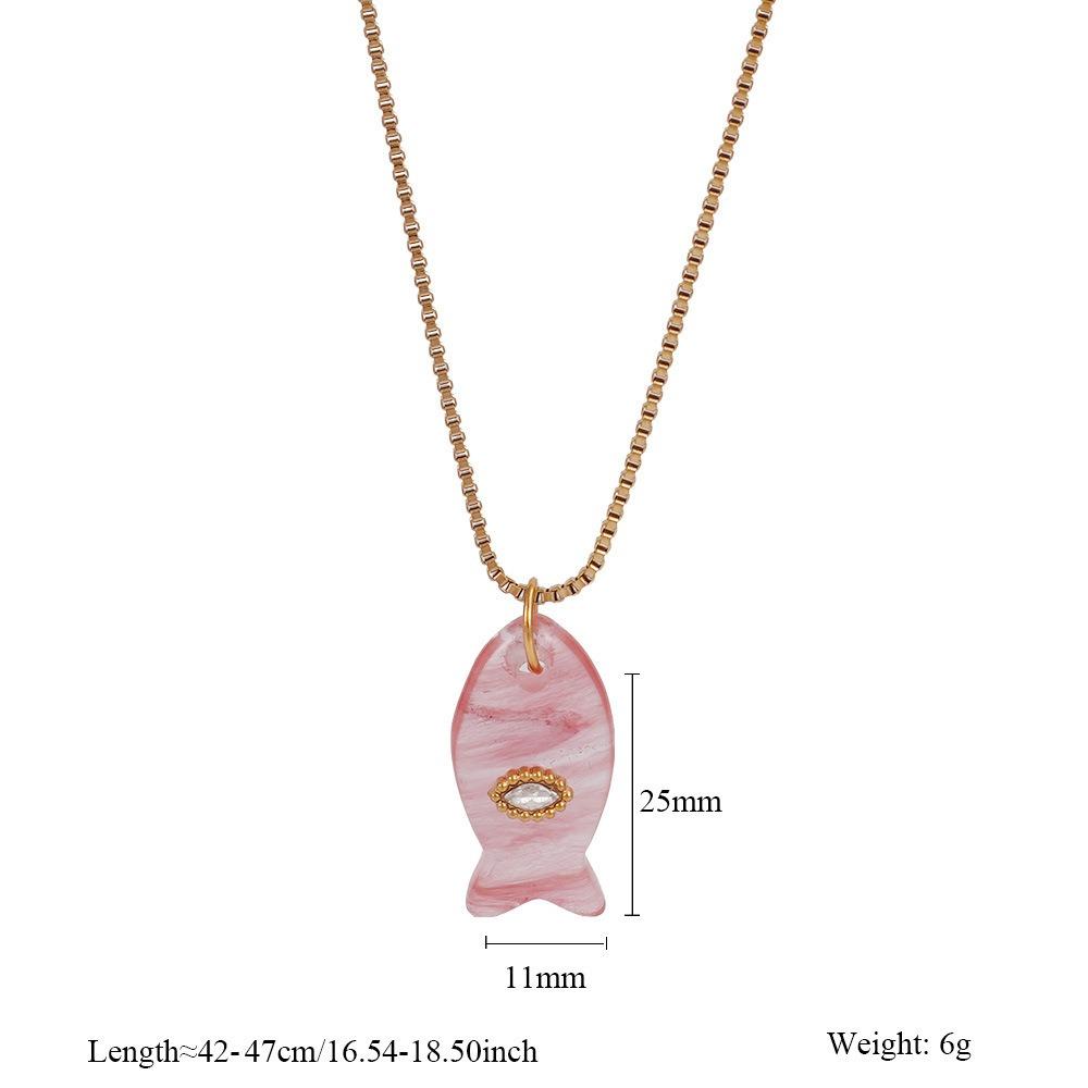 Богемия Мини Рыбка Ожерелье Украшения Океанский Стиль Пляжный Чокер Модный Кулон Рыбка Ожерелье Отпуск