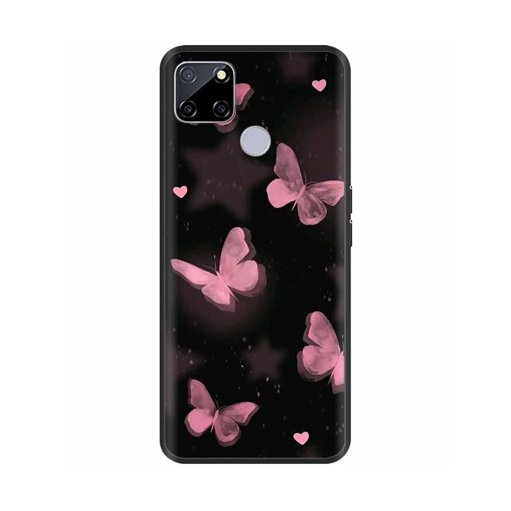 Shockproof Cover For Realme C25 C25s Coque Realme 7i RMX2193 Soft Silicone Fundas Phone Case For OPPO REALME C12 Cover Bumper