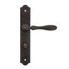 BRISTOL AGED door handle with WC plate 72mm