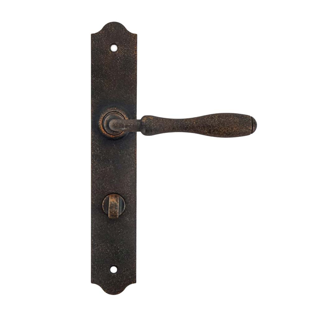 BRISTOL AGED door handle with WC plate 72mm