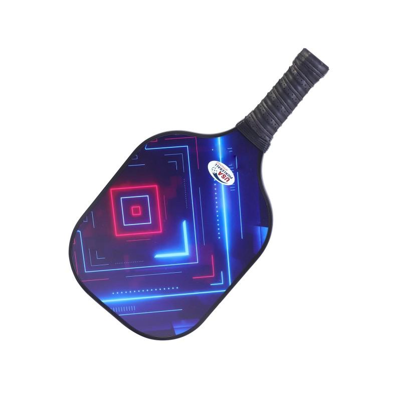 Glass Fiber Pickleball Paddle Set With Carry Bag 2 Paddles 4 Balls Outdoor Racquet Sport Equipment Beginners Recreational