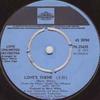 7inch Record LOVE UNLIMITED ORCHESTRA - Love's Theme 7N25635 Pye Internation 1973 UK Soul/Funk Used