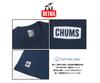 Футболка с коротким рукавом с логотипом USA Cotton Navy x [Chums] CH01-2277 (Л, N034 Белый)