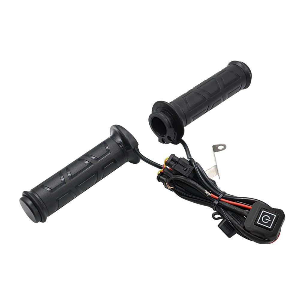 Motorcycle Electric Heating Grips 12V 22mm Handlebar Warmer ATV Bike Scooter Handle Hand Warmer Winter