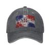 Dominican Republic Flag Denim Cap Casual Baseball Caps Adjustable Hat Summer Unisex Baseball Hats