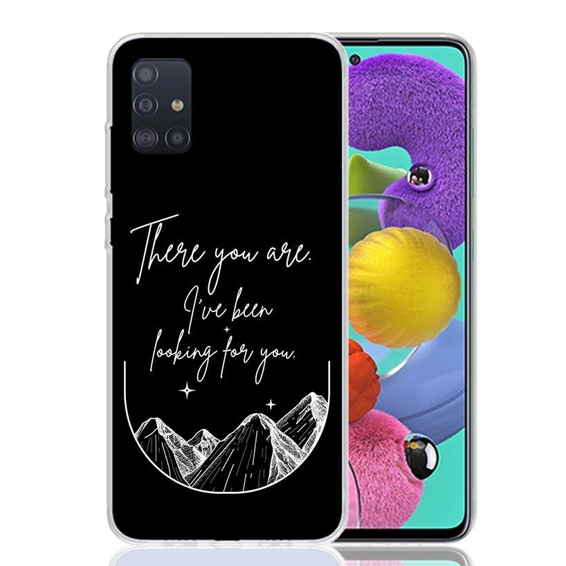 Чехол для телефона A Court of Mist Fury Сары Дж. Маас Для Samsung Galaxy A52 A32 A22 A12 A02S A50S A30S A51 A31 AA71 Note 20 Ultra 10 S10