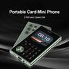 Dual SIM Fashionable Button Mini Mobile Phone 2G GSM Speed Dial Magic Voice Portable Feature Cellular Phones 3.5mm Port