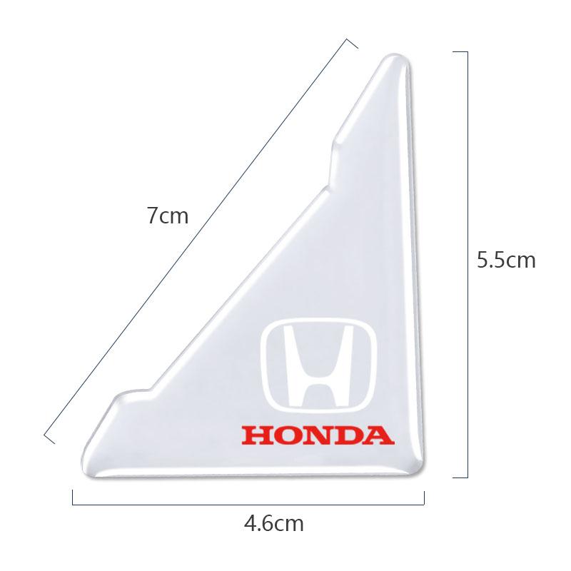 4PCS Car Door Anti-collision Corner Protectors Stickers Accessories For Honda Civic FIT Accord Prelude CRV nm7 5th City CRZ CRX Jazz