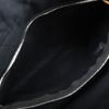 HERMES Fourre ToutPM Handbag black canvas unisex Used