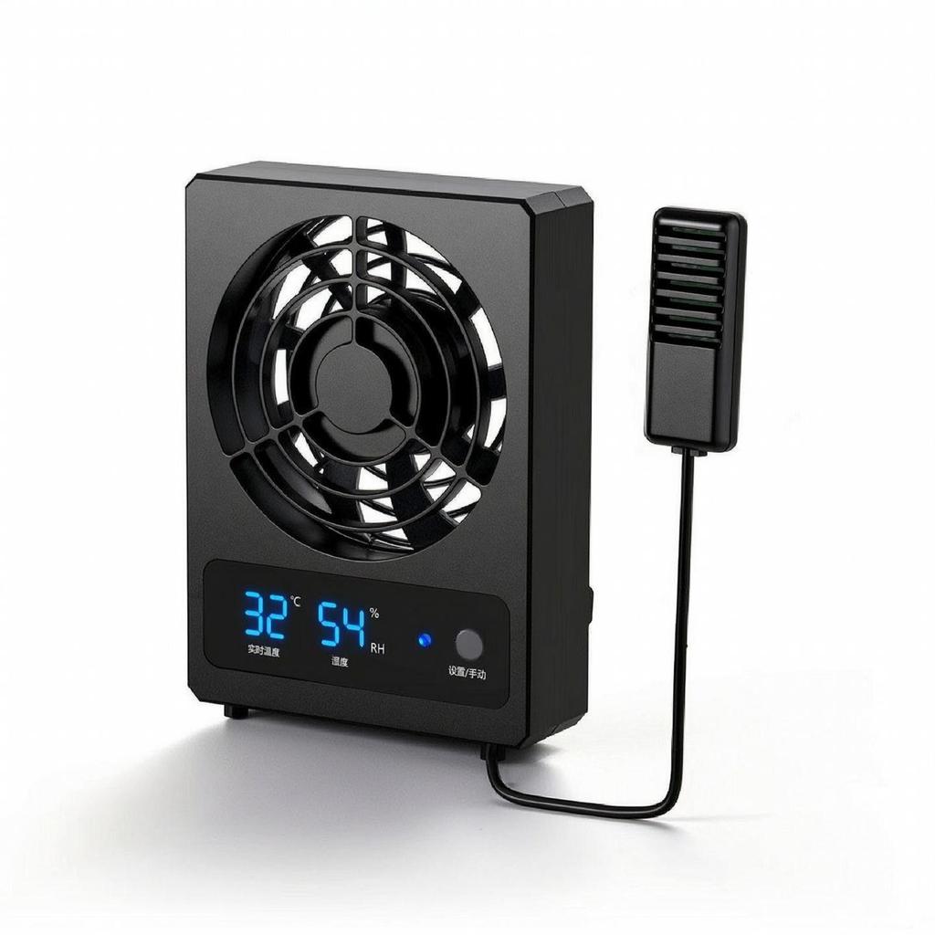 Reptile Enclosure Fan with Sensor Slim for Terrariums