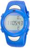 Digital Dash Heart Rate Pedometer Waterproof Multifunctional Backlit Urethane Belt Blue [Arias] WW19030HRPM-02 Men's