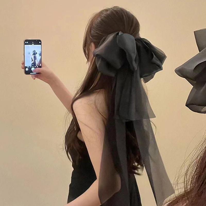 Заколка для волос с бантом в виде супер-феи, милая заколка для волос принцессы, высококачественный атмосферный головной убор, аксессуары для волос