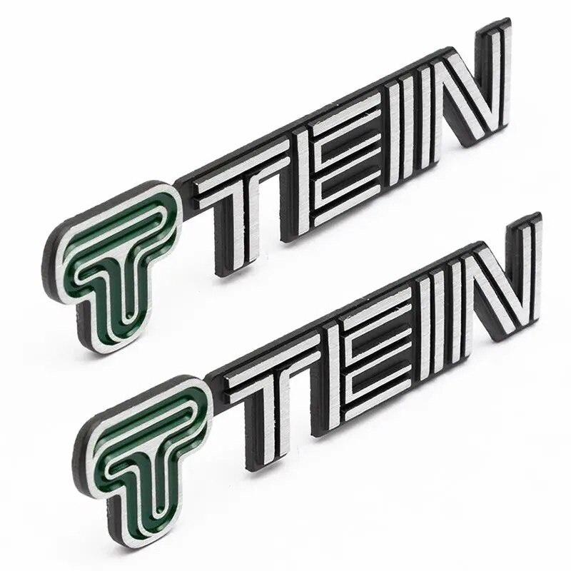 1Pcs Car TEIN Logo Side Emblem Badge Sticker Rear Trunk Decal Auto Styling Accessories