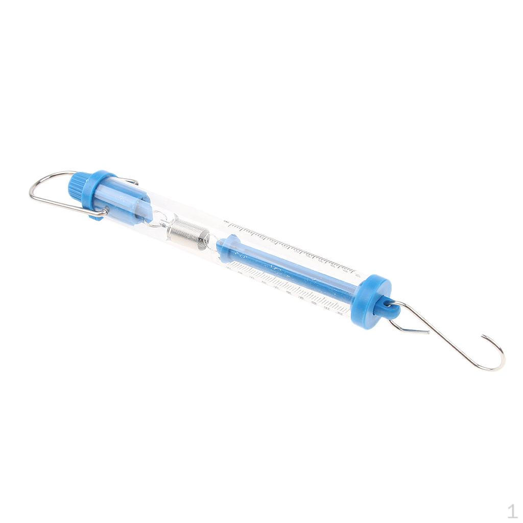 5N Meter Force Spring Dynamometer Dual-scaled Balance for School Physical Experiment