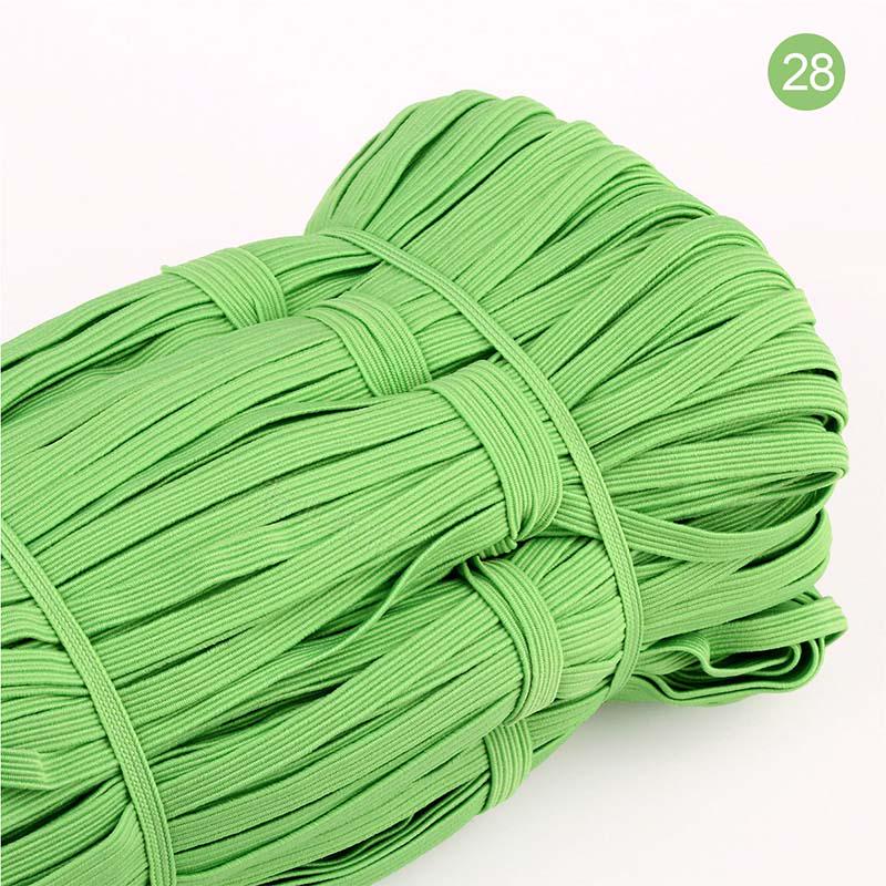 30 м эластичная резинка 0,6 см, тонкая плоская повязка на голову, аксессуары для волос, сделай сам, для одежды, обуви, аксессуары для шитья