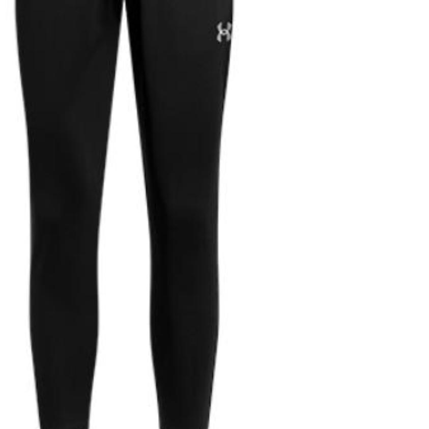 Under Armour Track Logo Простой удобный мягкий повседневный спортивный костюм унисекс черный 1389369-001