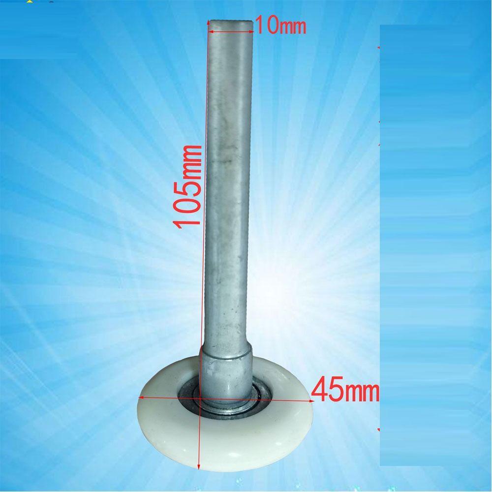 Galvanized Steel Door Wheels Nylon Sealing Shaft Roller Shutter Door Accessories For Garage Door