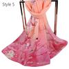 Big Size Shawl Silk Breathable Scarf Fashion Muslim Headband  Women