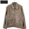 ~00'S Green Tag Brown TALON Zip Leather Jacket Jacket XL BrownUsed