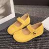 Высокоподошвенные увеличивающие рост Birkenstocks Новогодние осенние с юбками Mary Jane туфли-лодочки Doudou shoes