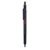 Rotring 600 Ballpoint Pen Black M Medium Point Oil-Based with Gift Box, Knock Type, Drafting Compatible, Authentic Import 2032577