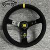Universal 14inch Concave Racing Sports Steering Wheel Car Rally JDM Drifting Steering Wheel