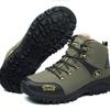 New Trend Men's High-Top Non-Slip Hiking Shoes Hiking Outdoor Wear-Resistant Platform Travel Shoes