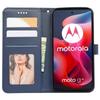 Для Motorola Moto E14 4G/G04 4G/G04s 4G/G24 4G Чехол Кожаный Чехол-кошелек для телефона с магнитной застежкой