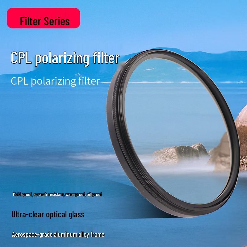 Super Clear CPL ND Polarizing Filter for Reducing Water Surface Reflections In Photography