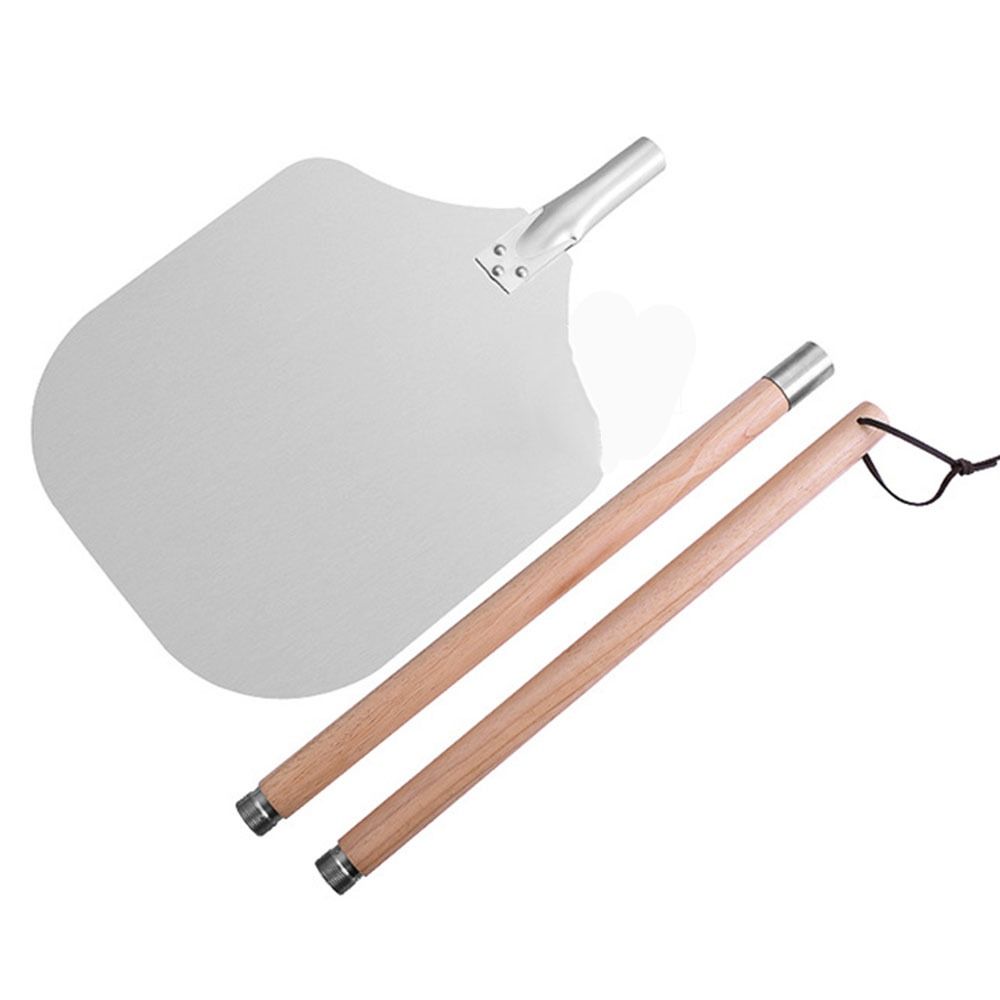 Алюминиевый сплав цинка и цинка Лопатка для пиццы Съемная лопатка-шпатель для пиццы Легкая лопатка для пиццы Кухонная принадлежность
