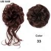 MERISIHAIR Синтетические 2 стиля Классическая взлохмаченная прическа Эластичные грязные булочки Резинки для волос Искусственная булочка для волос Пончик Конский хвост Аксессуары для булочек для волос для женщин Ежедневное использование