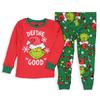 Christmas Print Cute Family Set Pajamas, Home Clothes, Family Set Long Sleeve Top Pants Set