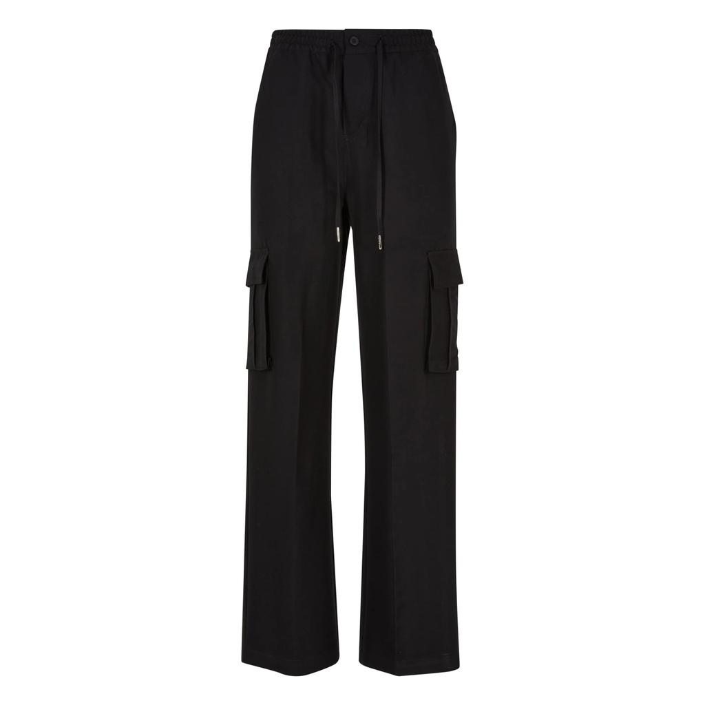 Urban Classics Womens/Ladies Viscose Straight Leg Cargo Trousers