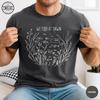 Comfort Colors® Line Art Fish Shirt, We Fish At Dawn Tee, Pond Life Tshirt, Fishing Lover Gift, Cottagecore Nature Tee, Lake Life T-Shirt