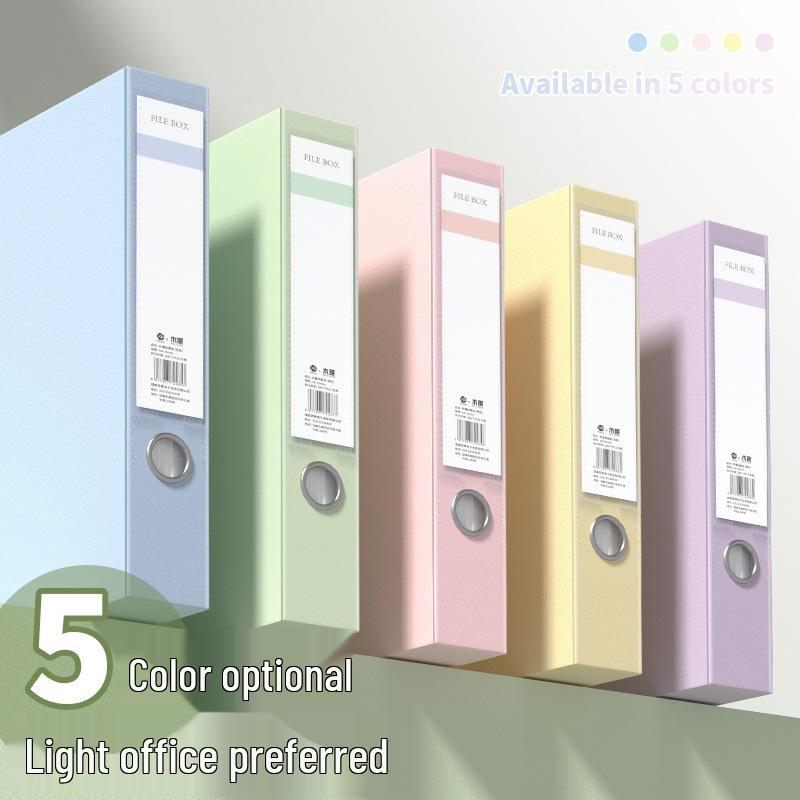 Архивный бокс формата А4, толщина пластика 55 мм, для офисных и бухгалтерских документов.