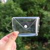 Simple Transparent Coin Purse Waterproof Pvc Mini Wallet Coin Pocket Bag Women Girls Multipurpose Storage Bag Cosmetic Bag