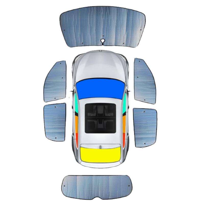 Для BYD Seagull BYD Dolphin Surf Mini EQ ~2025 2024 Солнцезащитный козырек на боковое окно Лобовое стекло Солнцезащитный козырек Защитный козырек Зонт Аксессуары