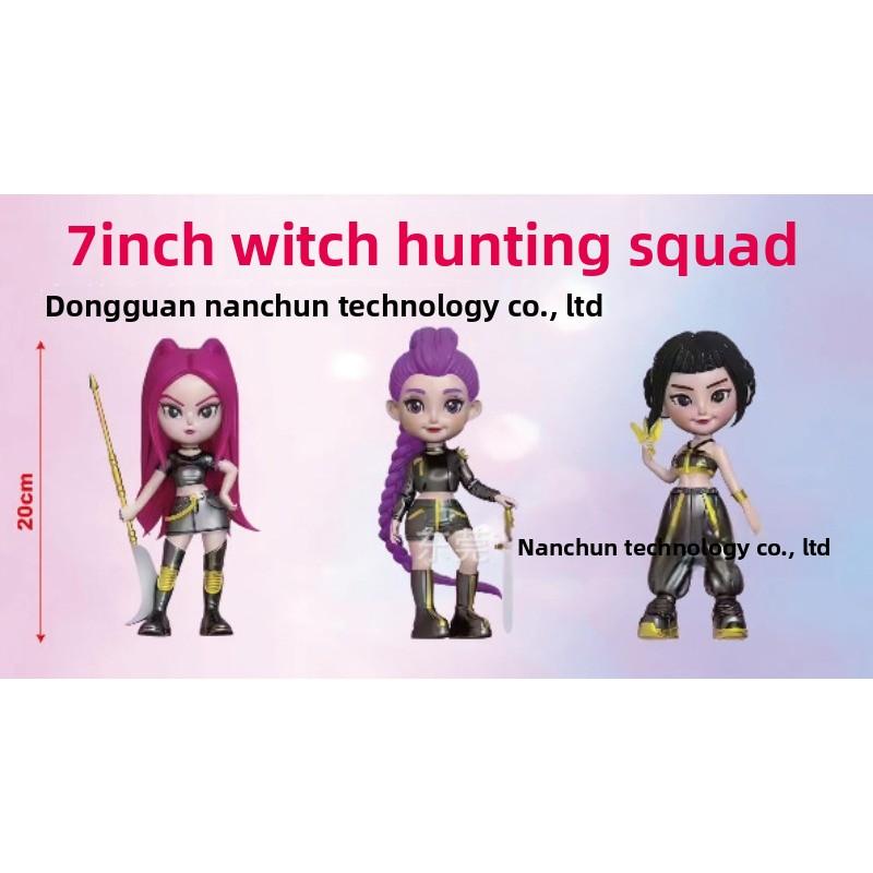 Серия Фигурок Охотника на Ведьм Слепой Пакет Разборка Музыкальная Кукла Модель Куклы Настольное Украшение Брелок
