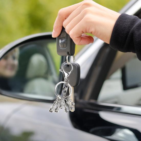 Chess Keychain Bag Charms Easy To Hang Lightweight Portable Multipurpose Handbag Wallet