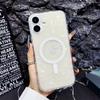 The Glitter Shell Pattern Phone Case Is Suitable for IPhone16 Anti-drop Magnetic 15pro Max Protective Case and Apple Plus