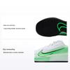Court Air Zoom Vapor 11 HC White Poison Green Мужские кроссовки черные DR6966-106