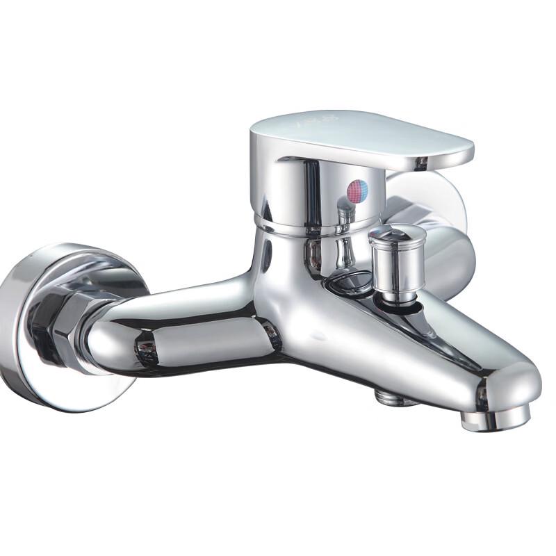 TLXT Wall-Mounted Bathtub Shower Faucet Mixer Set