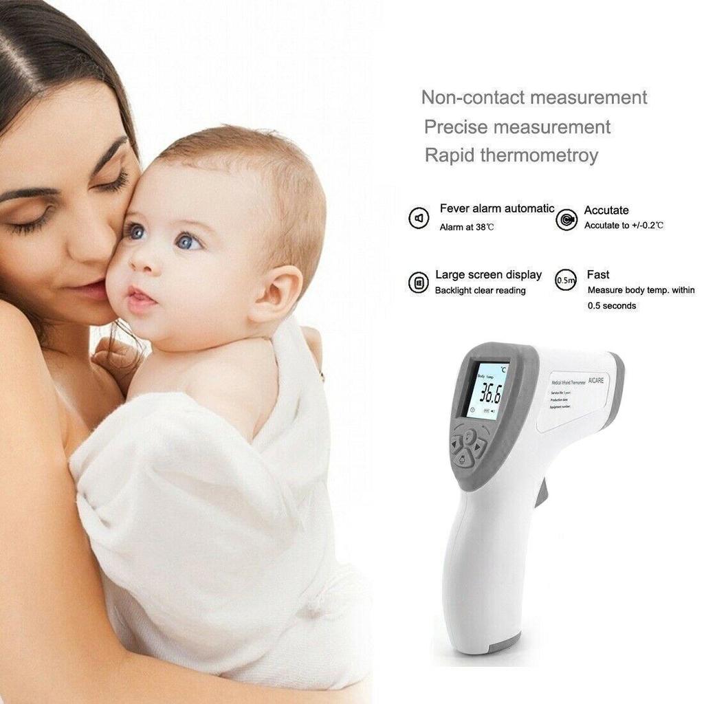 Инфракрасный цифровой термометр для тела, лба, тела, температуры для детей, БЕСКОНТАКТНЫЙ