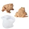 Toad Candle Molds Animal Shaped Resin Molds for Making Candle Soap Room Decorations Cake Top Fondant Decorations